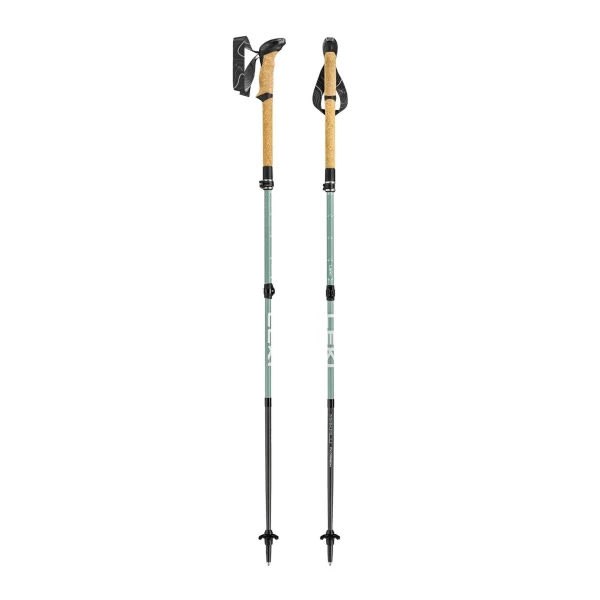 Kije trekkingowe LEKI Makalu FX Carbon 100-120 cm - Zielone