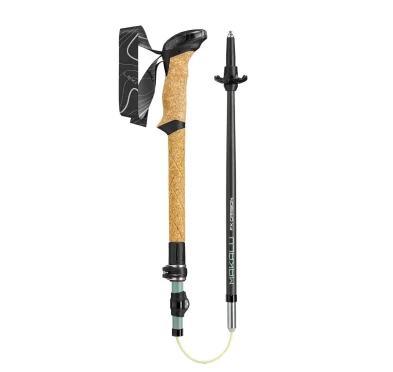Kije trekkingowe LEKI Makalu FX Carbon 100-120 cm - Zielone