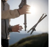 LEKI Makalu FX Carbon Kije Trekkingowe Składane 110-130 cm Zielone LEKI Makalu FX Carbon Kije Trekkingowe Składane 110-130 cm Zielone