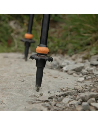 Kije trekkingowe LEKI Khumbu AS 110-145 cm - Amortyzacja DSS