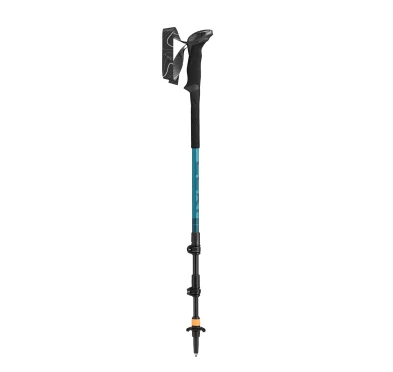 LEKI Makalu Lite AS – Kije Trekkingowe z Amortyzacją 90-125 cm Srebrne