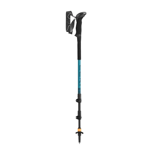 LEKI Makalu Lite AS – Kije Trekkingowe z Amortyzacją 90-125 cm Srebrne