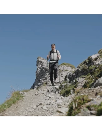 LEKI Makalu Lite AS Kije Trekkingowe z Amortyzacją 90-125 cm Srebrne | imag24.pl