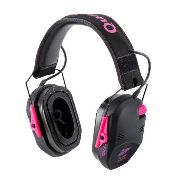 RealHunter Active ProSHOT QuadTAC devil pink Aktywne Ochronniki Słuchu SNR 27 dB
