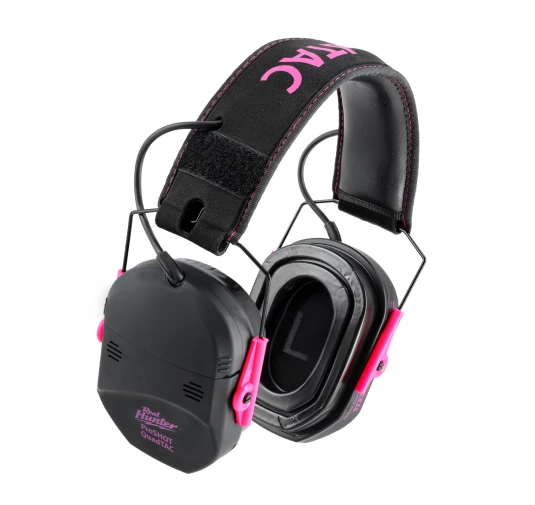 RealHunter Active ProSHOT QuadTAC devil pink Aktywne Ochronniki Słuchu SNR 27 dB