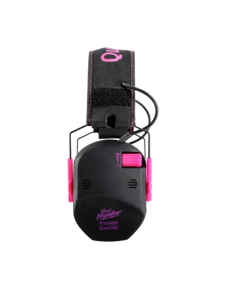 RealHunter Active ProSHOT QuadTAC devil pink Aktywne Ochronniki Słuchu SNR 27 dB | imag24.pl
