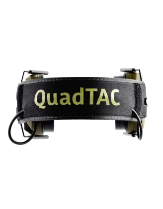 Ochronniki Słuchu Aktywne RealHunter Active ProSHOT QuadTAC SNR 27 dB Oliwkowe - imag24.pl