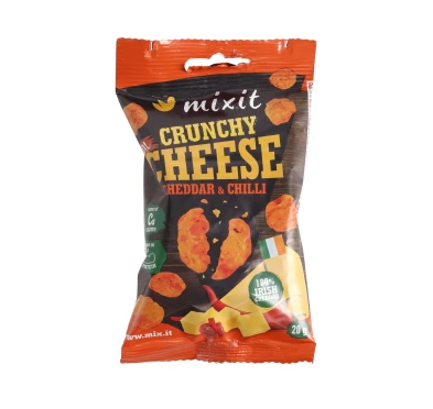 Mixit Chrupiący Ser Cheddar z Chili 20g – Przekąska Outdoor | imag24.pl