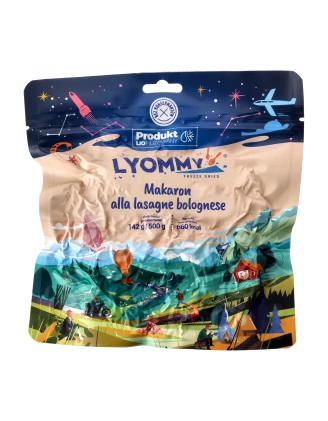 Lyommy Makaron A'la Lasagne Bolognese Liofilizowany 500g | imag24.pl