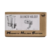 Manufaktura Plastiku SilencerHolder SH4-01 – Magnetyczny Uchwyt na Tłumik (45mm), Czarny