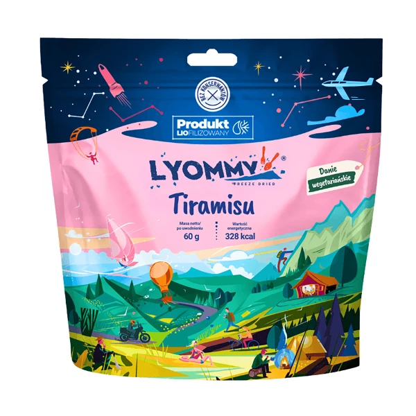Liofilizowane Tiramisu Lyommy 60 g