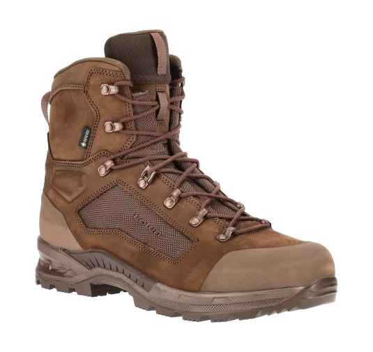 Buty wojskowe LOWA Breacher N Gore-Tex MID - dark brown