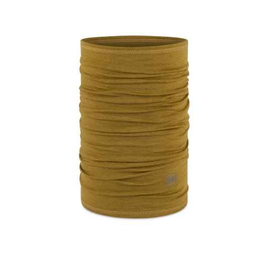 Chusta wielofunkcyjna Buff Lightweight Merino Wool - solid olive green