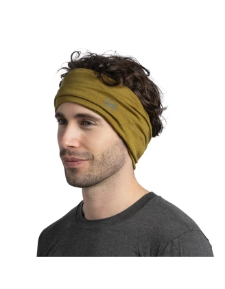 Chusta wielofunkcyjna Buff Lightweight Merino Wool - solid olive green