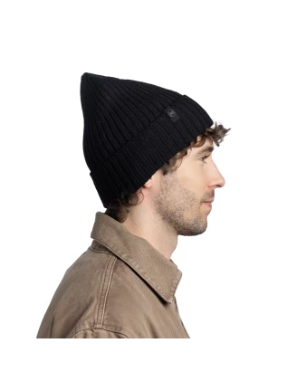 Czapka Zimowa BUFF Norval Merino Wool Czarna - imag24.pl
