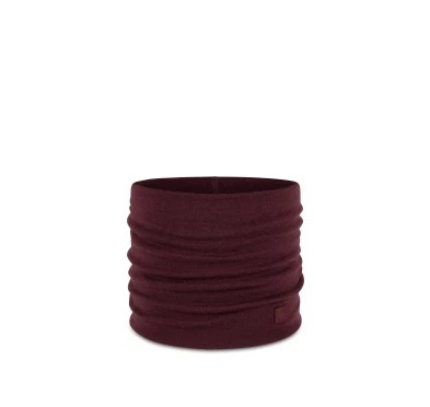 BUFF Komin Merino Wool 500g/m² Solid Garnet - Ciepło na Outdoor | imag24.pl
