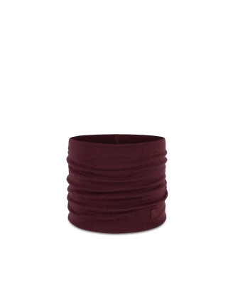 BUFF Komin Merino Wool 500g/m² Solid Garnet - Ciepło na Outdoor | imag24.pl