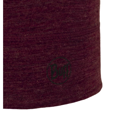 Czapka BUFF Merino Lightweight Beanie 125g/m² Solid Garnet