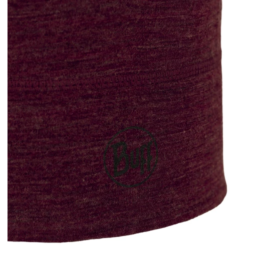 Czapka BUFF Merino Lightweight Beanie 125g/m² Solid Garnet