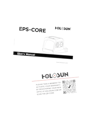 Kolimator Holosun EPS-CORE-RD-3 MOA czarny
