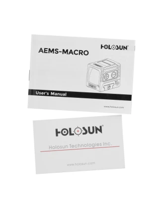 Kolimator zamknięty Holosun AEMS Macro - MRS czarny
