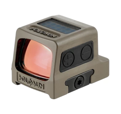 Kolimator Holosun 509T X2 RMR MRS FDE – Zielony Znak, Tytan, Solar