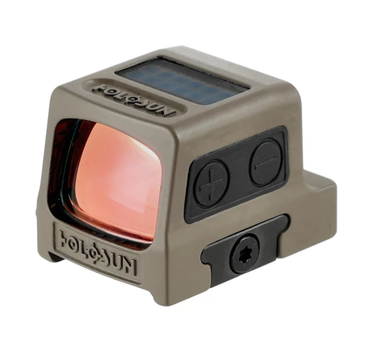 Kolimator Holosun 509T X2 RMR MRS FDE – Zielony Znak, Tytan, Solar