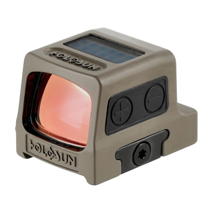 Kolimator Holosun 509T X2 RMR MRS FDE – Zielony Znak, Tytan, Solar
