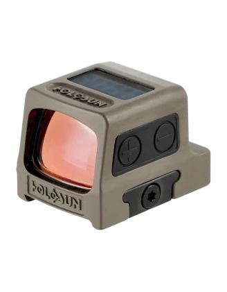 Kolimator Holosun 509T X2 RMR MRS FDE – Zielony Znak, Tytan, Solar