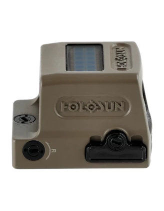 Kolimator Holosun 509T X2 RMR MRS FDE – Zielony Znak, Tytan, Solar