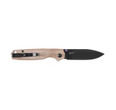 Nóż składany Kizer Pokiman BLL V3789BDA1 – stal AEB-L, Micarta, blokada Button Liner Lock