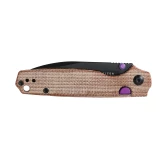 Nóż składany Kizer Pokiman BLL V3789BDA1 – stal AEB-L, Micarta, blokada Button Liner Lock
