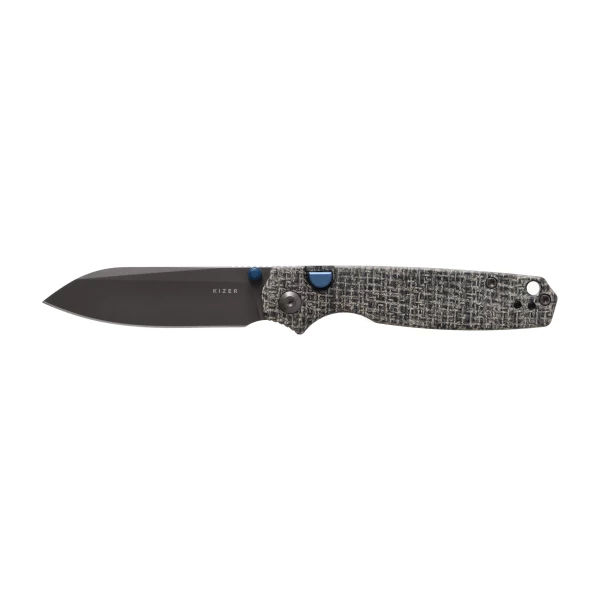 Nóż składany Kizer Pokiman BLL V3789BSA1 Sheepsfoot AEB-L Micarta