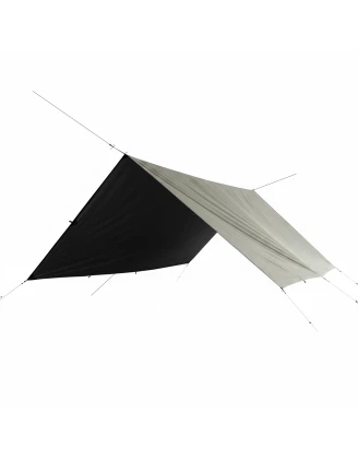 Tarp TigerWood T2 3x3 Oliwkowo-Czarny – Płachta Biwakowa | imag24.pl