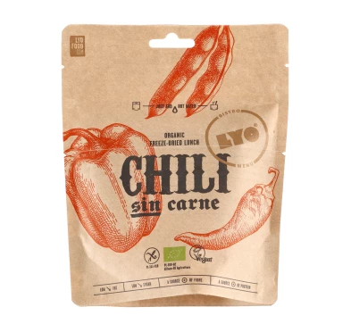 LYOFOOD Eko Chili sin carne Bistro 270g - Wegańska Żywność Liofilizowana | imag24.pl