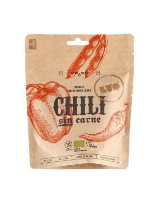 LYOFOOD Eko Chili sin carne Bistro 270g - Wegańska Żywność Liofilizowana | imag24.pl
