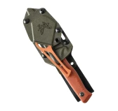 Benchmade 15650-01 Slipridge COMBO: Zestaw myśliwski nóż stała klinga i hak do patroszenia