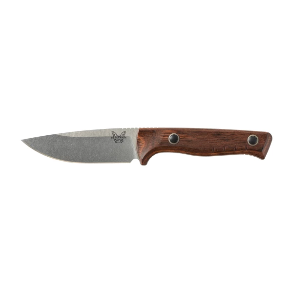 Benchmade 15650 SlipRidge – Nóż Myśliwski Full Tang, Stal MagnaCut, Drewniana Rękojeść