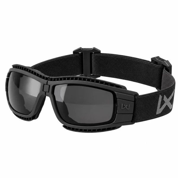 Gogle taktyczne Wiley X Lynx Grey / Clear Matte Black