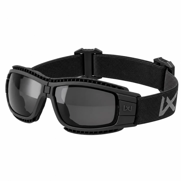 Gogle taktyczne Wiley X Lynx Grey / Clear Matte Black