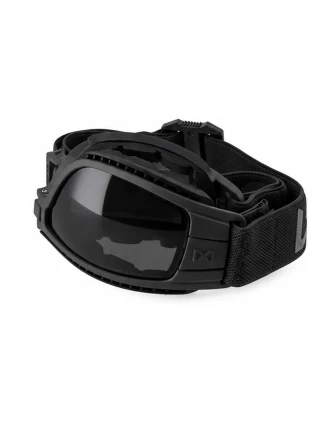 Gogle taktyczne Wiley X Lynx Grey / Clear Matte Black