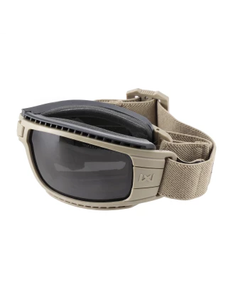 Gogle Taktyczne Wiley X Lynx Grey / Clear Tan - Ochrona Balistyczna imag24.pl