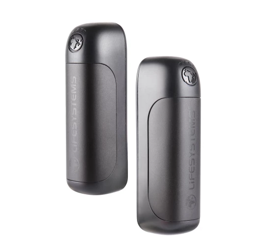 Ogrzewacz do rąk elektroniczny Lifesystems Rechargeable Palm Handwarmers USB & USB C ports - black