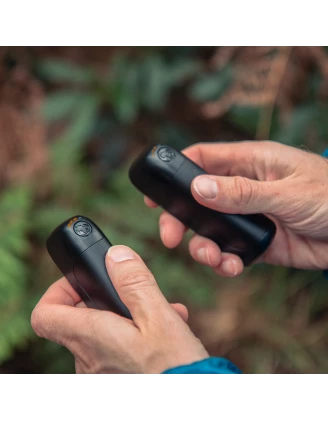 Ogrzewacz do rąk elektroniczny Lifesystems Rechargeable Palm Handwarmers USB & USB C ports - black