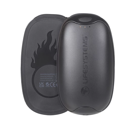 Lifesystems Rechargeable Dual Palm Handwarmers USB/USB-C 10000 mAh