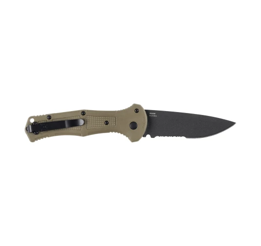 Nóż składany Benchmade 9070SBK-03 Claymore Auto – głownia Drop Point 154CM Combo