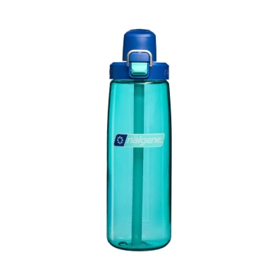 Nalgene FreshFlow Straw Bottle 710 ml Aqua/Blue - Butelka Turystyczna