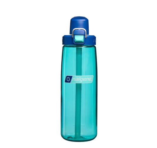 Nalgene FreshFlow Straw Bottle 710 ml Aqua/Blue - Butelka Turystyczna