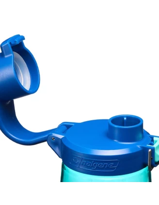 Nalgene FreshFlow Straw Bottle 710 ml Aqua/Blue - Butelka Turystyczna