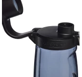 Butelka Nalgene FreshFlow Straw 710 ml - Szaro-Czarna